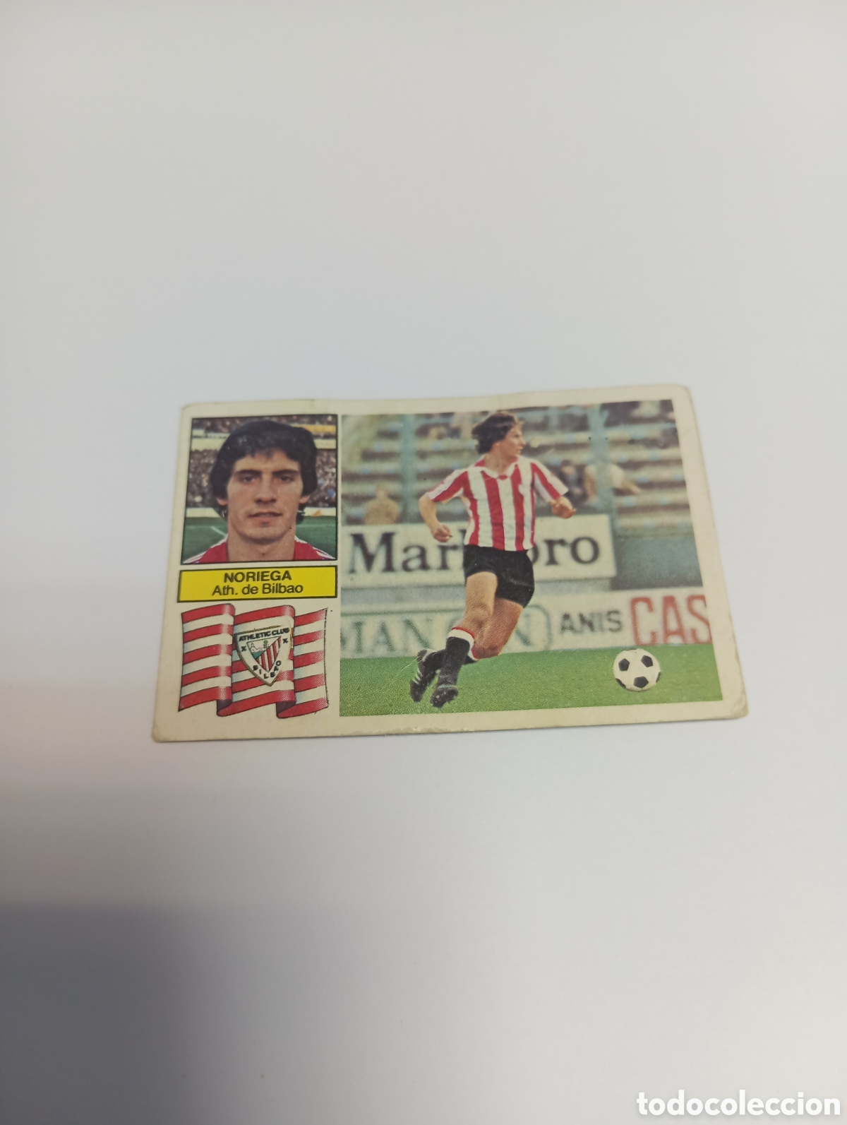 Cromos de f&uacute;tbol: NORIEGA Athletic Club Liga Este 1982 1983 RECUPERADO 82 83