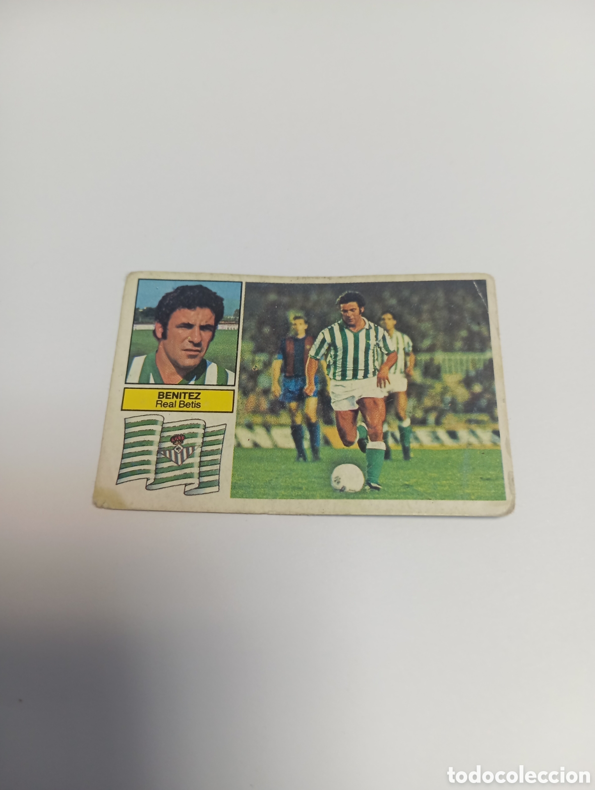 Cromos de f&uacute;tbol: BEN&Iacute;TEZ Betis Liga Este 1982 1983 NUEVO 82 83 SIN PEGAR