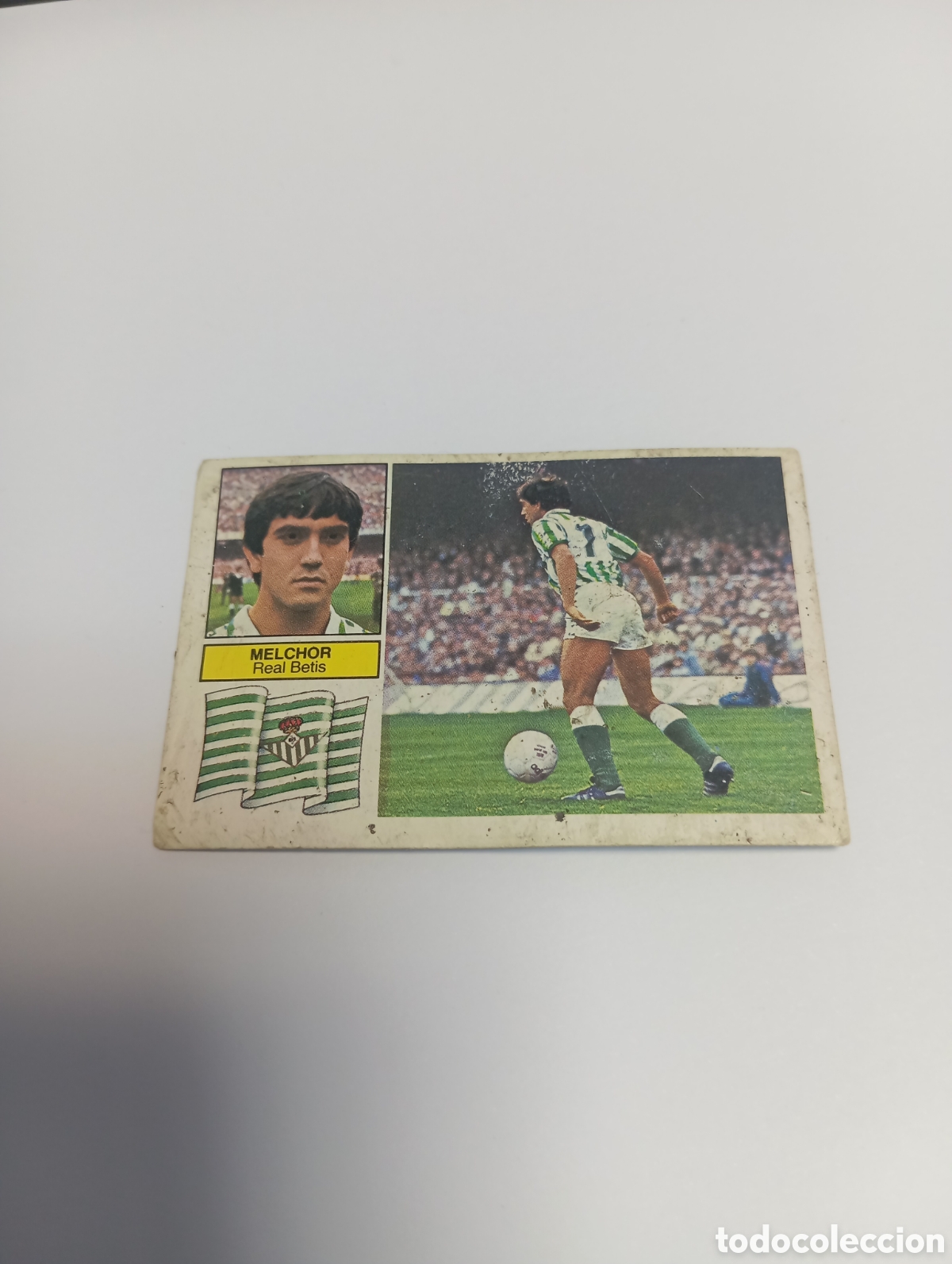 Cromos de f&uacute;tbol: MELCHOR BAJA Betis Liga Este 1982 1983 NUEVO 82 83 SIN PEGAR