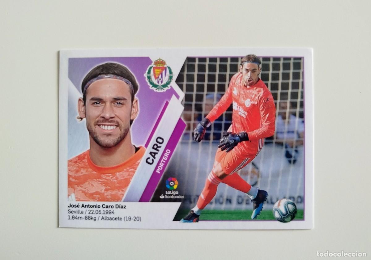 Cromos de f&uacute;tbol: Caro 2 SIN PEGAR NUNCA PEGADO Real Valladolid Ediciones Este 19 20 / 2019 2020