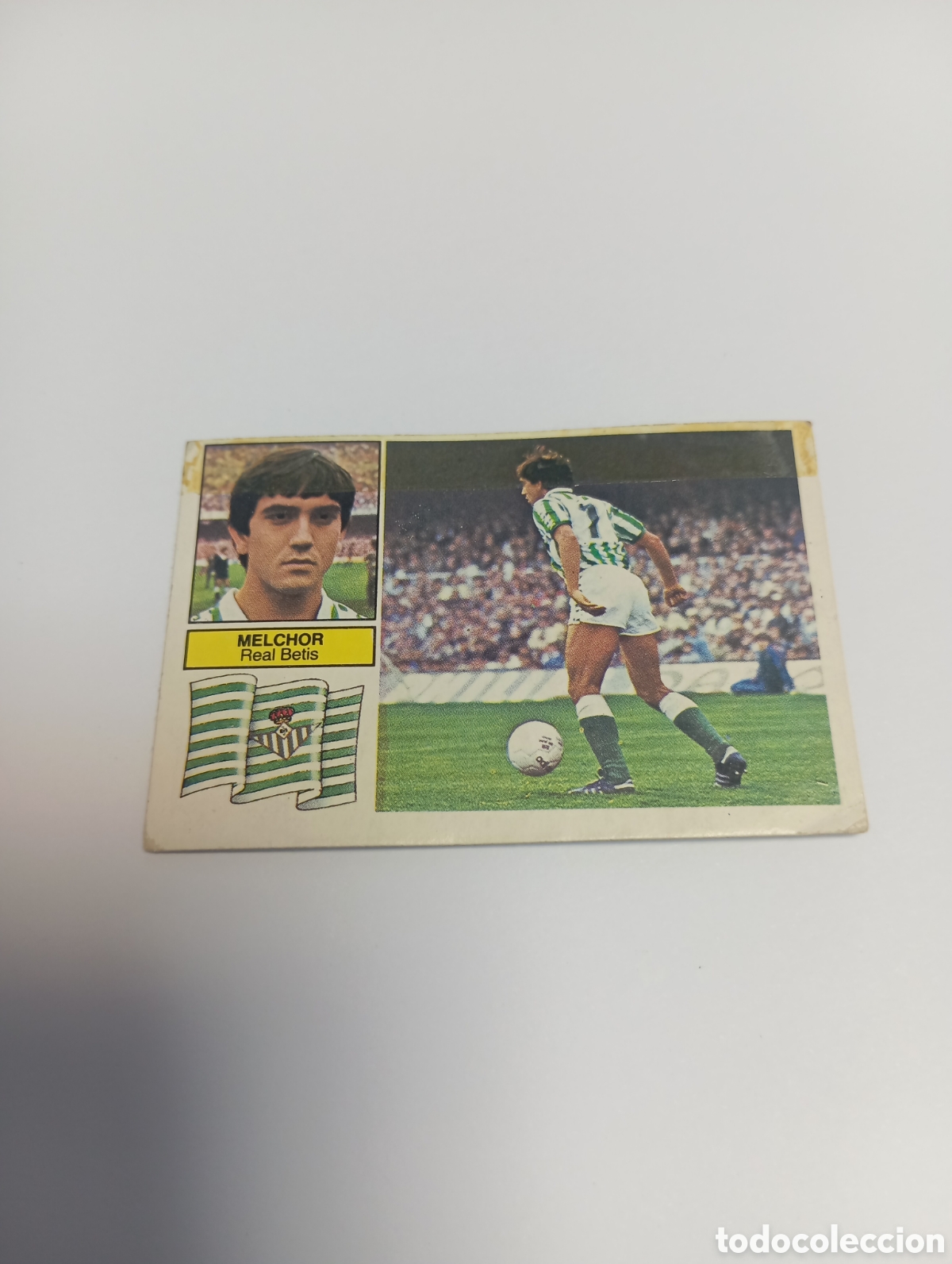 Cromos de f&uacute;tbol: MELCHOR BAJA Betis Liga Este 1982 1983 NUEVO 82 83 SIN PEGAR