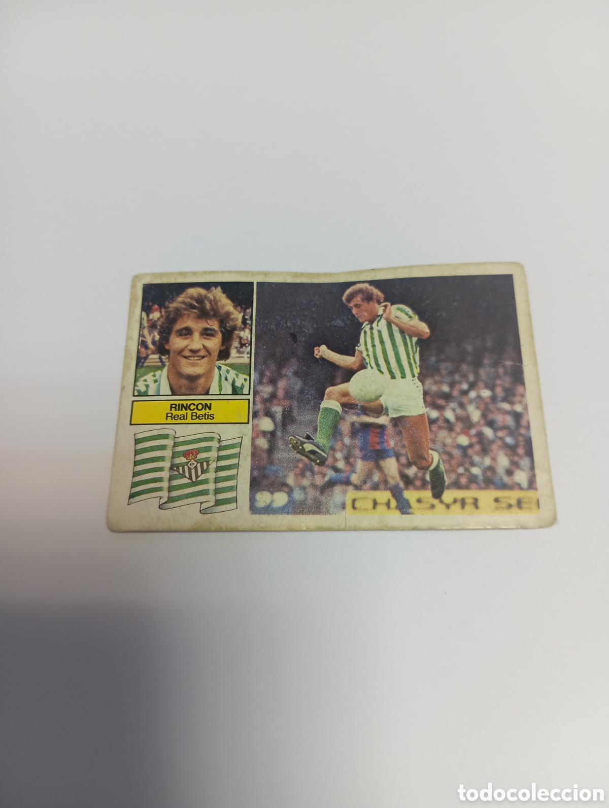 Cromos de f&uacute;tbol: RINC&Oacute;N Betis Liga Este 1982 1983 RECUPERADO 82 83