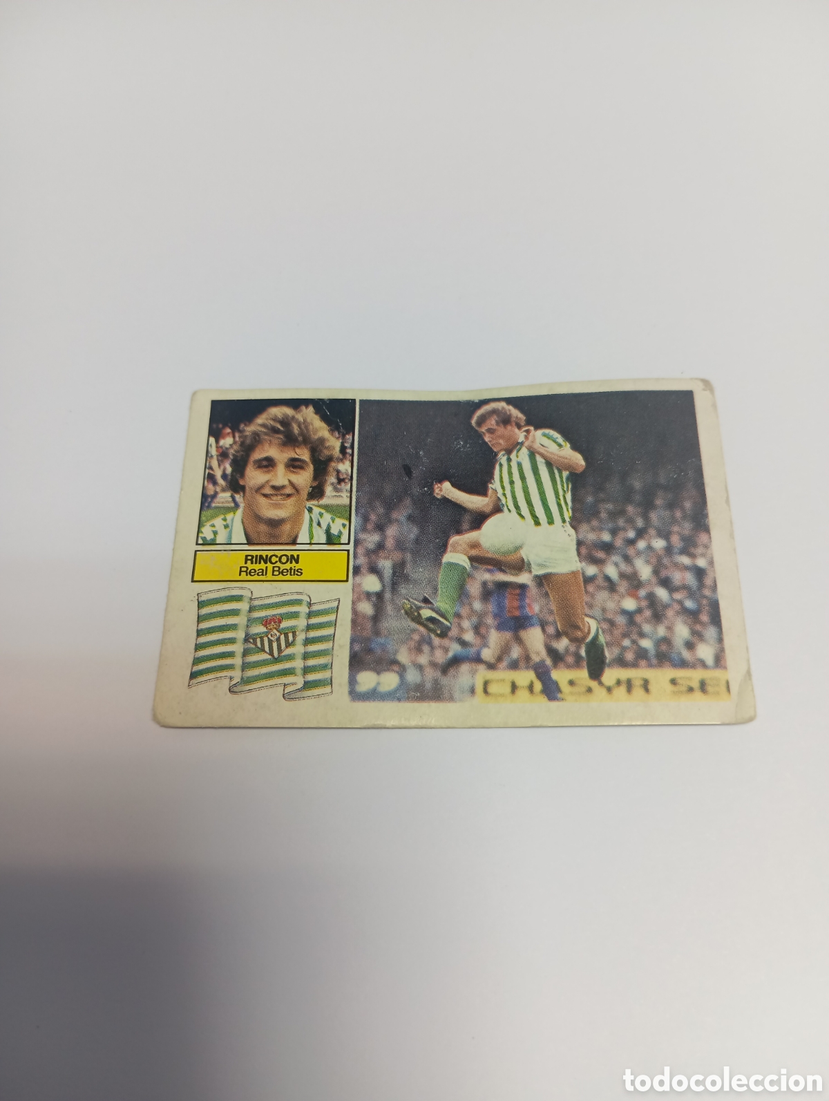 Cromos de f&uacute;tbol: RINC&Oacute;N Betis Liga Este 1982 1983 RECUPERADO 82 83
