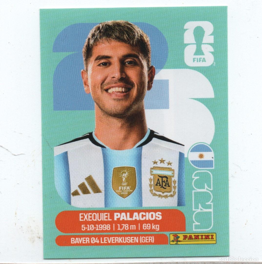 Cromos de f&uacute;tbol: PANINI FIFA WORLD CUP 2026 ARG 11 EXEQUIEL PALACIOS, NUNCA COLADO