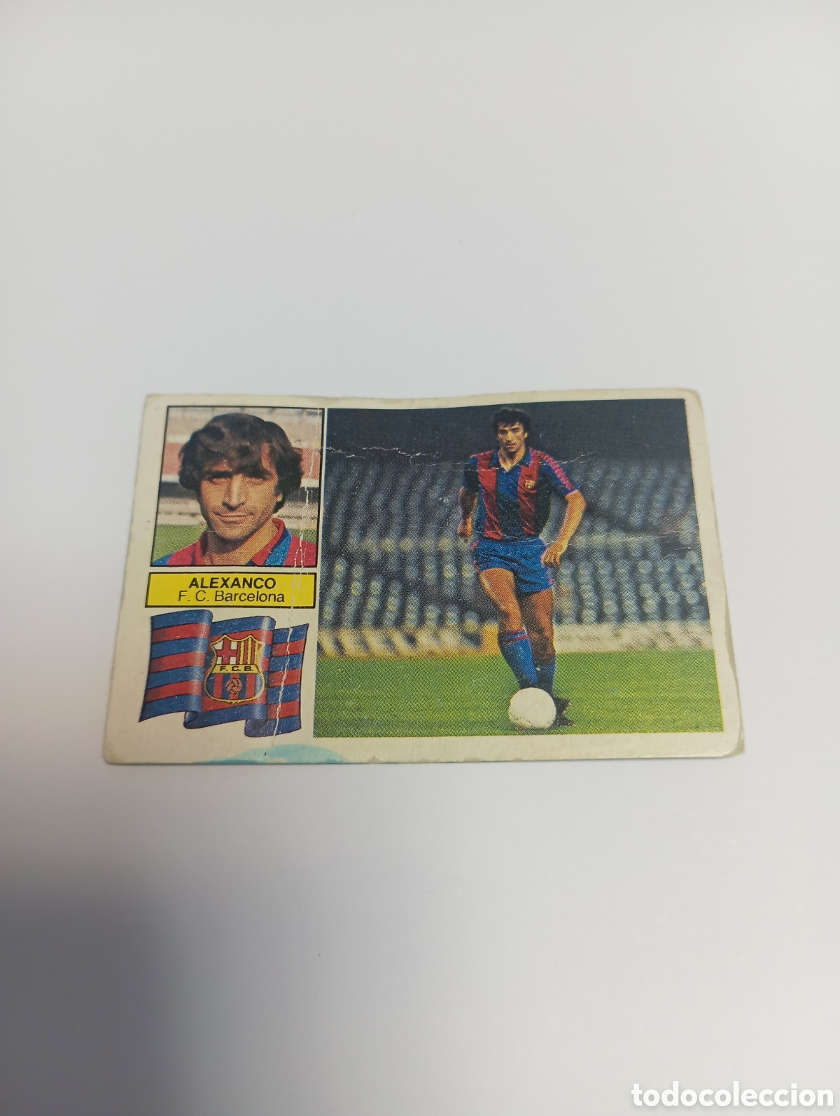 Cromos de f&uacute;tbol: ALEXANCO Barcelona Liga Este 1982 1983 RECUPERADO 82 83