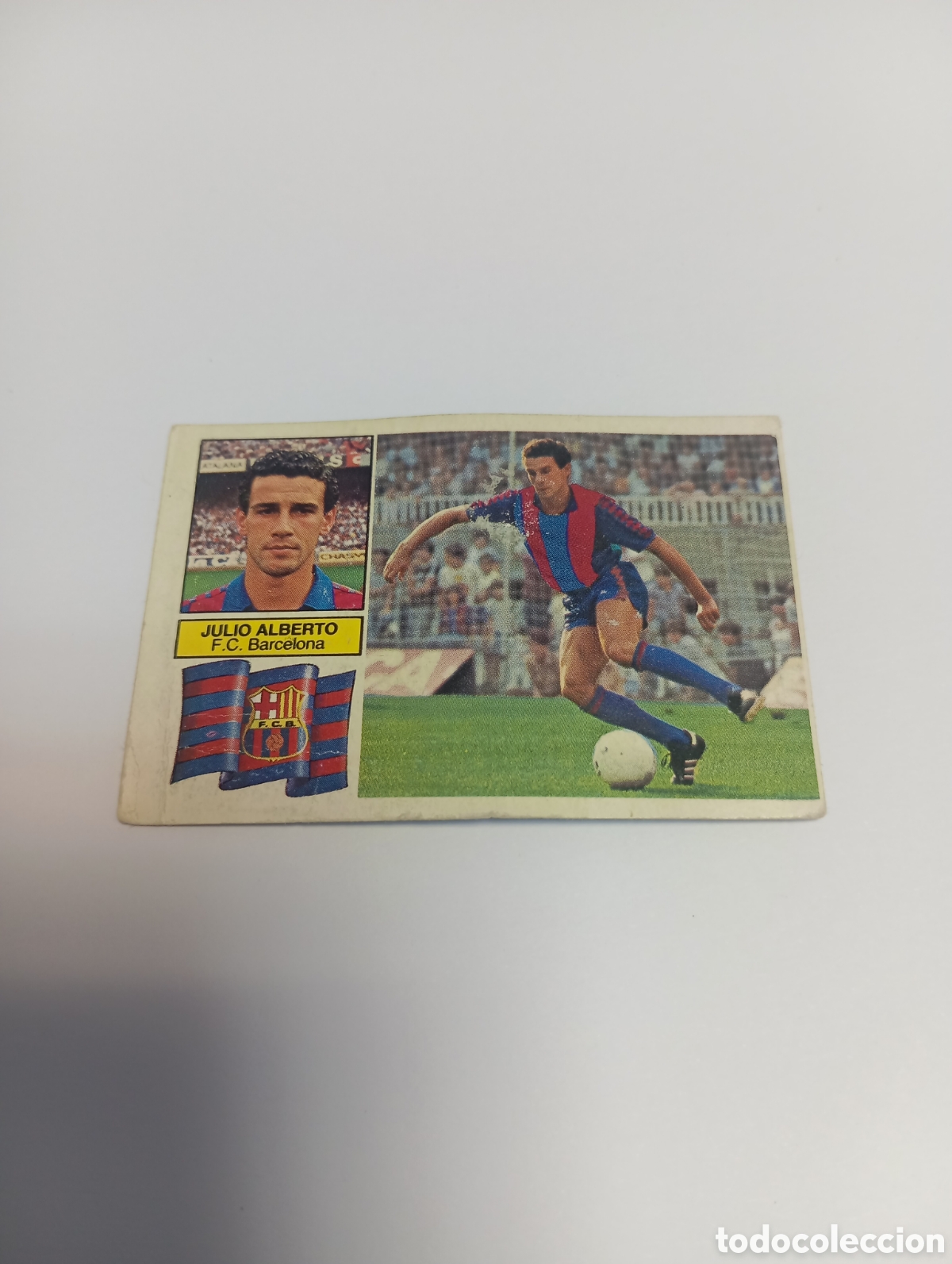 Cromos de f&uacute;tbol: JULIO ALBERTO Barcelona Liga Este 1982 1983 RECUPERADO 82 83