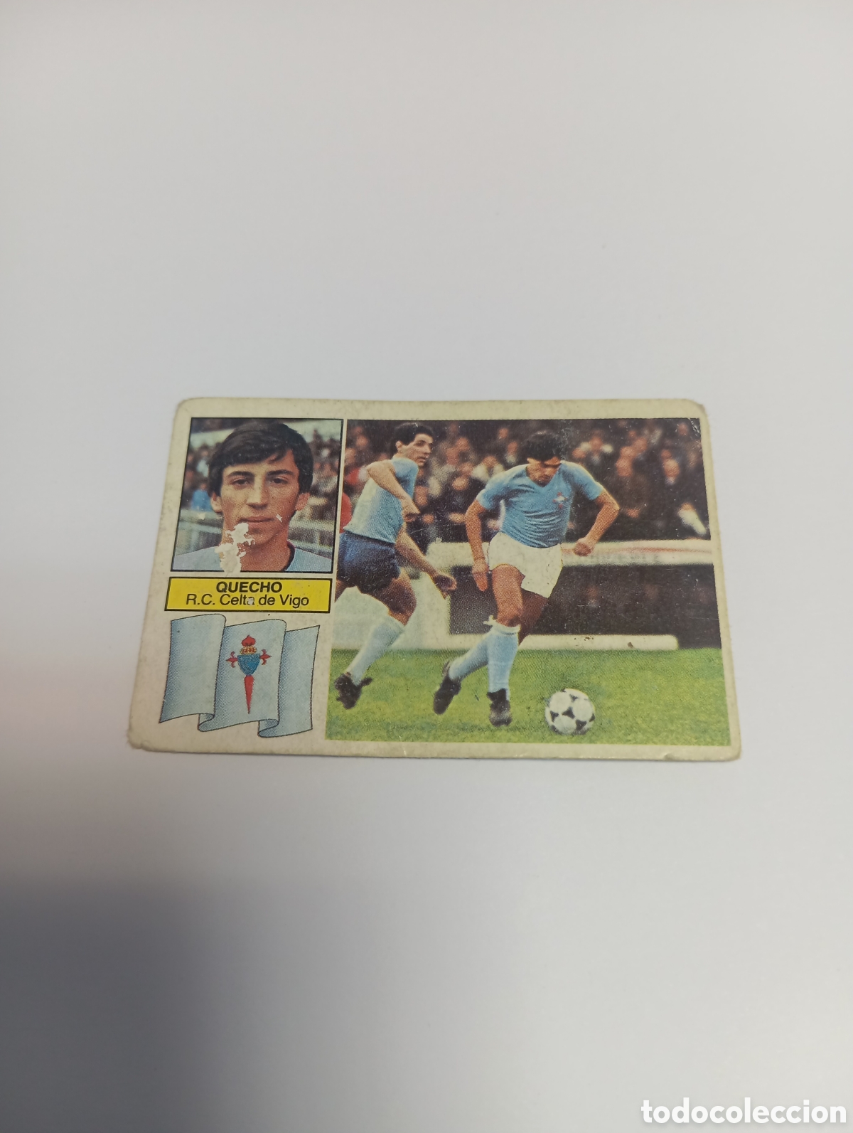 Cromos de f&uacute;tbol: QUECHO Celta de Vigo Liga Este 1982 1983 NUEVO 82 83 SIN PEGAR