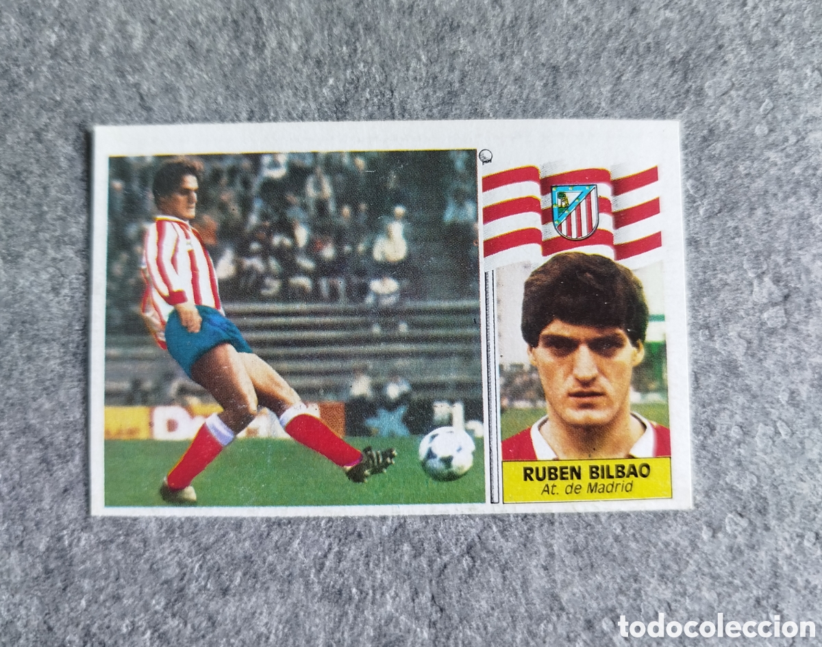 Cromos de f&uacute;tbol: RUB&Eacute;N BILBAO FICHAJE 23 ATL&Eacute;TICO MADRID 86 87 1986 1987 EDICIONES ESTE DESPEGADO CROMO FICHAJES