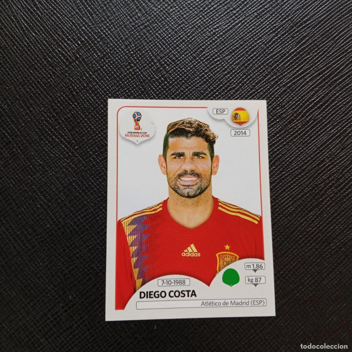 Cromos de f&uacute;tbol: 151 DIEGO COSTA ESPA&Ntilde;A PANINI MUNDIAL RUSIA 2018 CROMO FUTBOL 18 - SIN PEGAR - CJ2