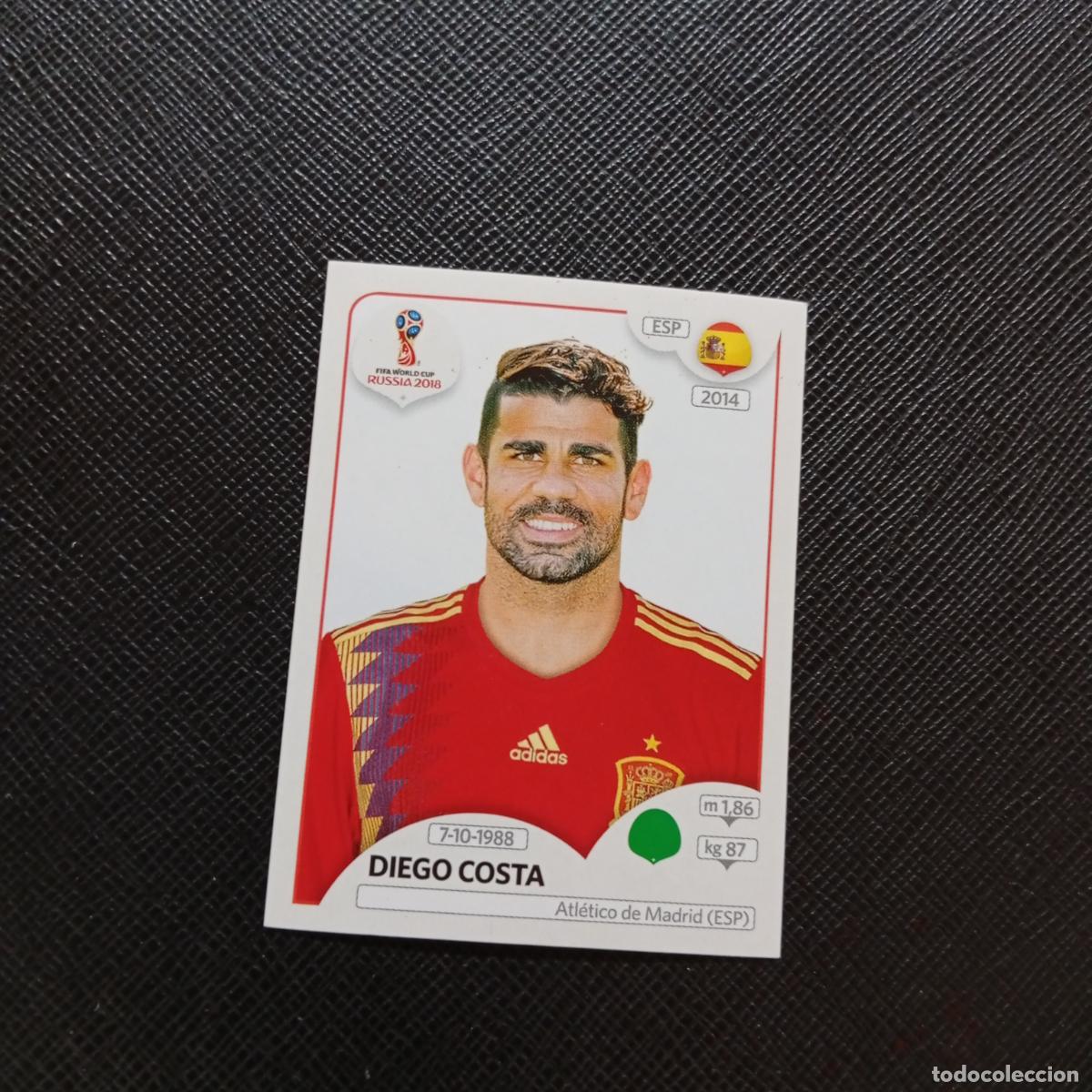 Cromos de f&uacute;tbol: 151 DIEGO COSTA ESPA&Ntilde;A PANINI MUNDIAL RUSIA 2018 CROMO FUTBOL 18 - SIN PEGAR - CJ2