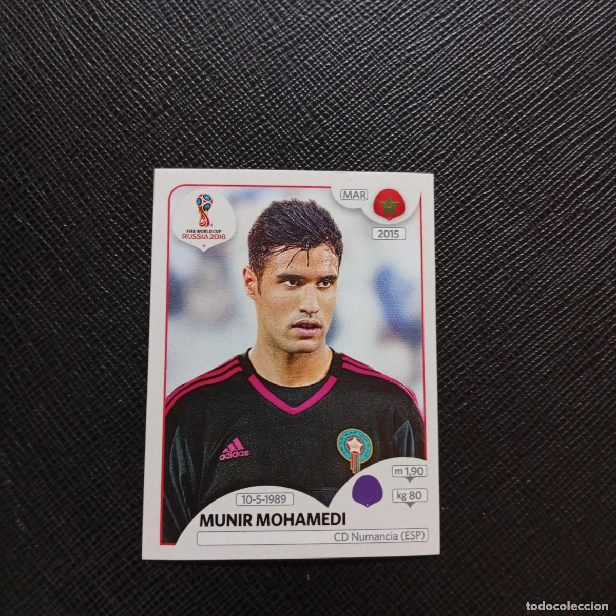 Figurine di Calcio: 154 MUNIR MOHAMEDI MARRUECOS PANINI MUNDIAL RUSIA 2018 CROMO FUTBOL 18 - SIN PEGAR - CJ2 ...