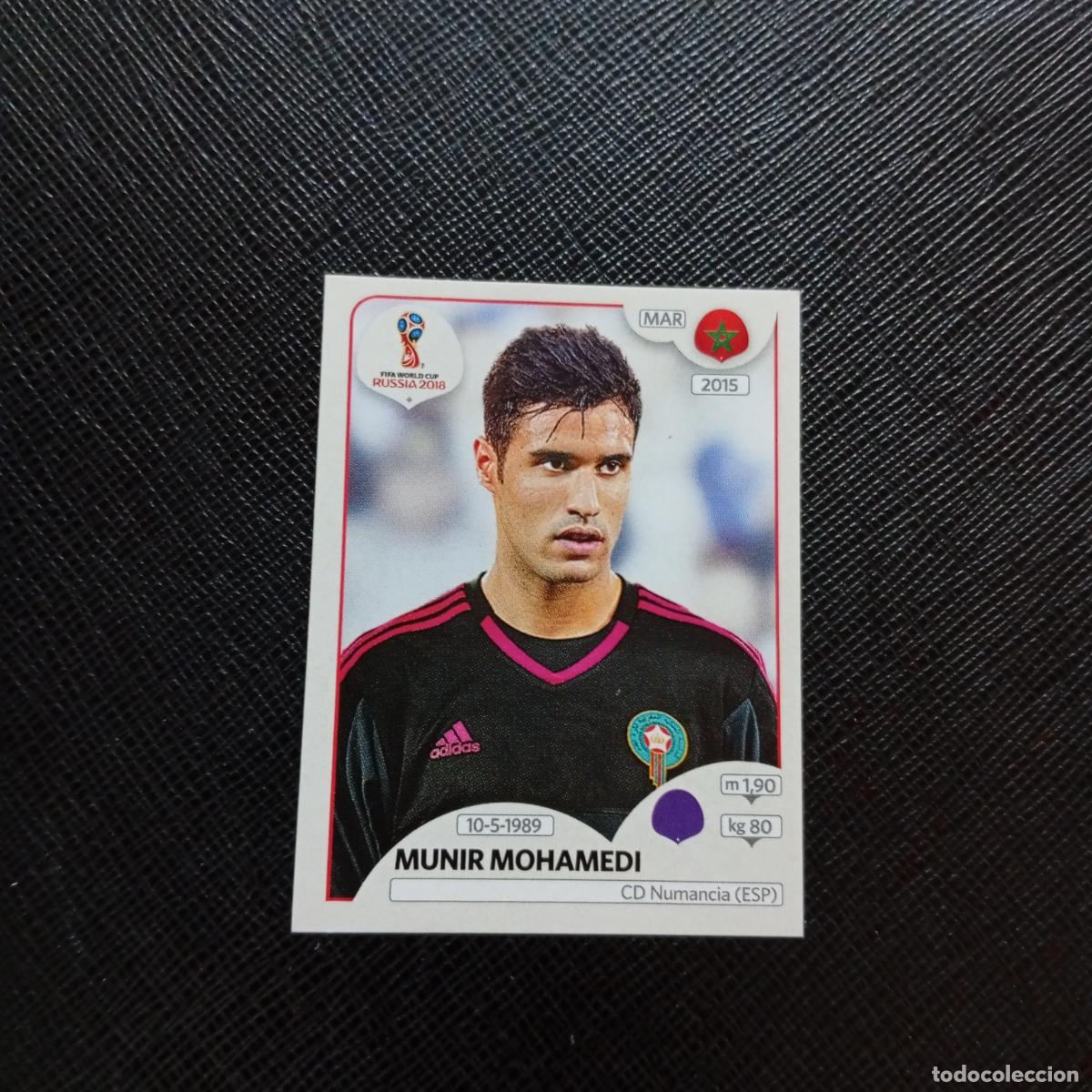 Figurine di Calcio: 154 MUNIR MOHAMEDI MARRUECOS PANINI MUNDIAL RUSIA 2018 CROMO FUTBOL 18 - SIN PEGAR - CJ2 ...