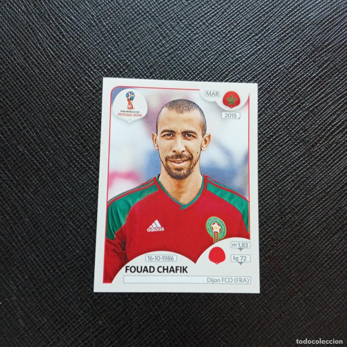 Cromos de f&uacute;tbol: 158 FOUAD CHAFIK MARRUECOS PANINI MUNDIAL RUSIA 2018 CROMO FUTBOL 18 - SIN PEGAR - CJ2 ..