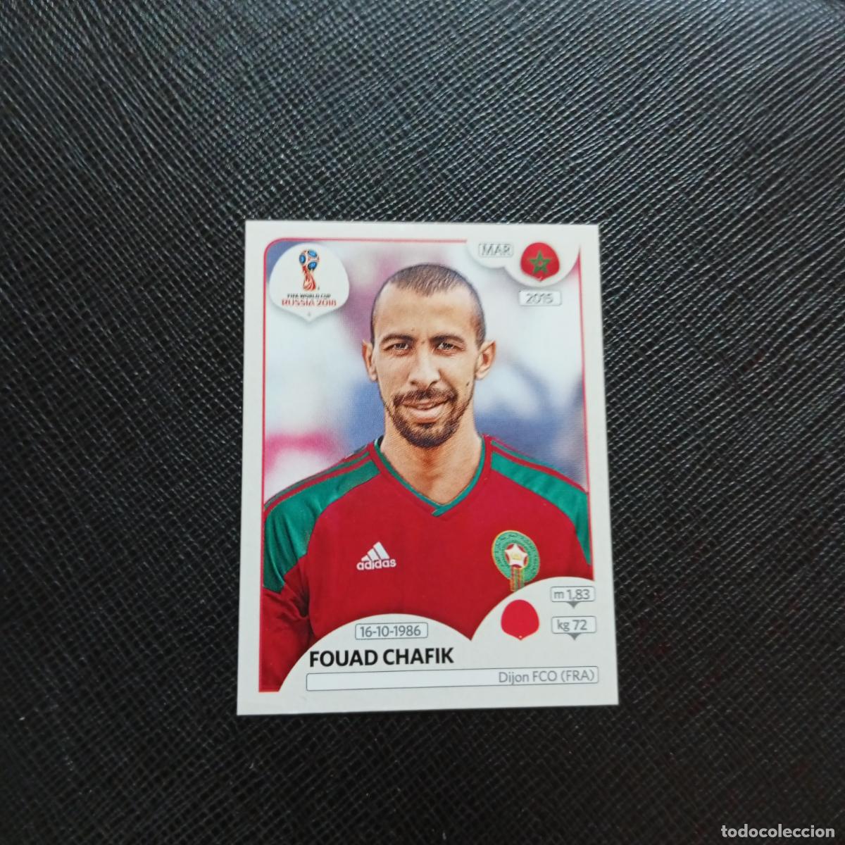 Cromos de f&uacute;tbol: 158 FOUAD CHAFIK MARRUECOS PANINI MUNDIAL RUSIA 2018 CROMO FUTBOL 18 - SIN PEGAR - CJ2 ..