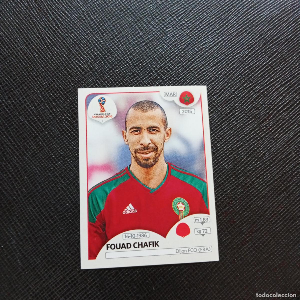 Cromos de f&uacute;tbol: 158 FOUAD CHAFIK MARRUECOS PANINI MUNDIAL RUSIA 2018 CROMO FUTBOL 18 - SIN PEGAR - CJ2 ...