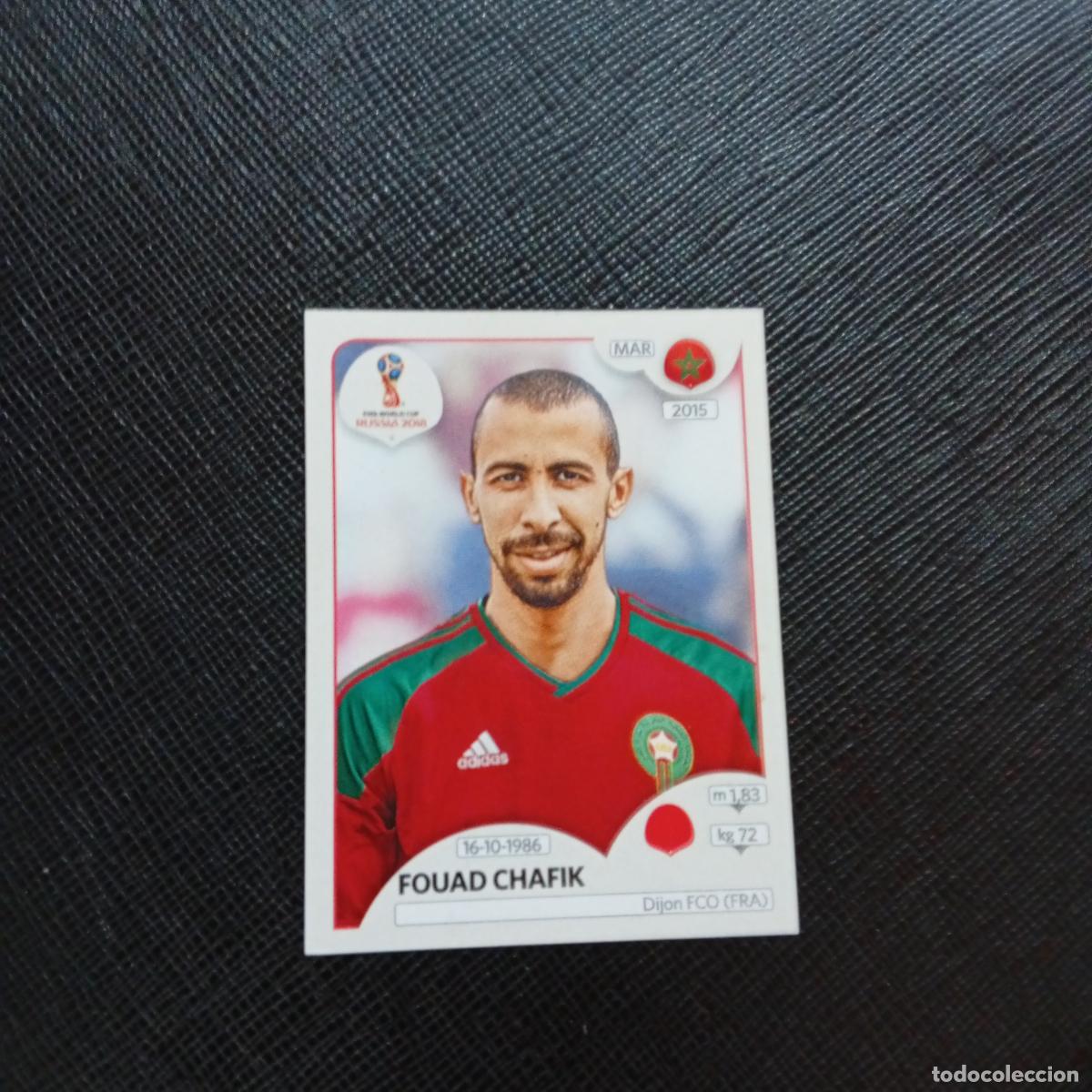 Cromos de f&uacute;tbol: 158 FOUAD CHAFIK MARRUECOS PANINI MUNDIAL RUSIA 2018 CROMO FUTBOL 18 - SIN PEGAR - CJ2 ...