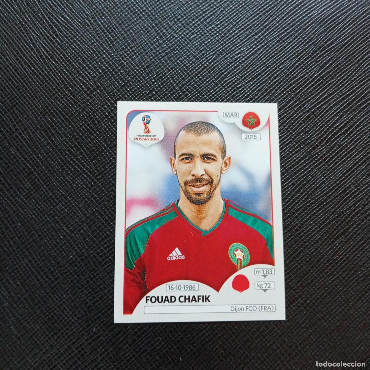 Cromos de f&uacute;tbol: 158 FOUAD CHAFIK MARRUECOS PANINI MUNDIAL RUSIA 2018 CROMO FUTBOL 18 - SIN PEGAR - CJ2 ...
