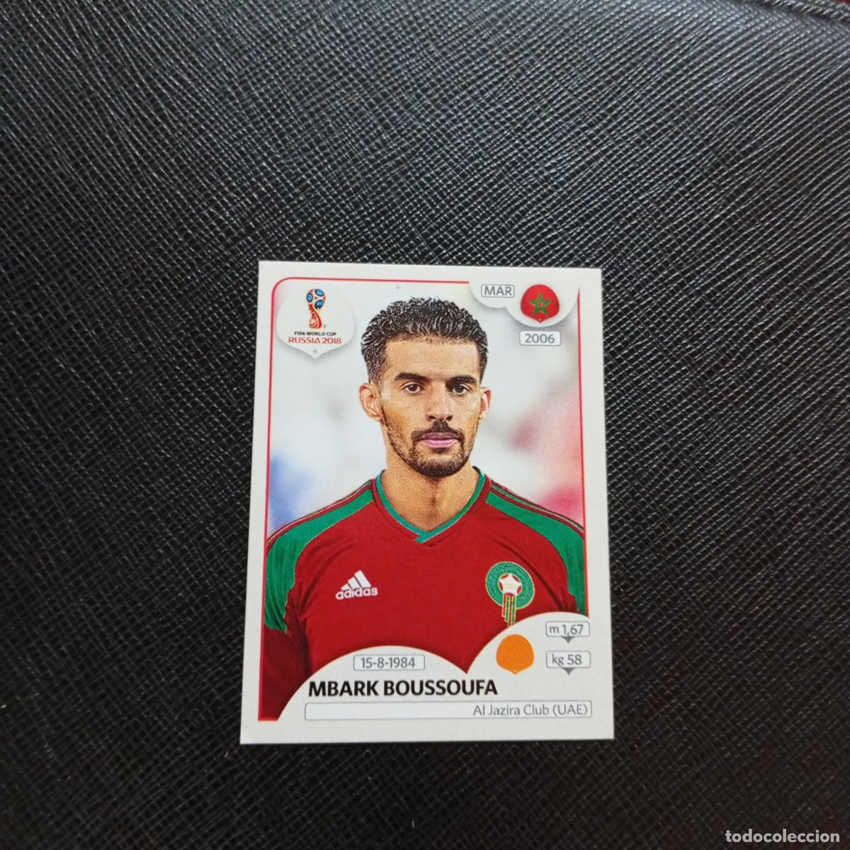 Cromos de f&uacute;tbol: 161 MBARK BOUSSOUFA MARRUECOS PANINI MUNDIAL RUSIA 2018 CROMO FUTBOL 18 - SIN PEGAR - CJ2 .....