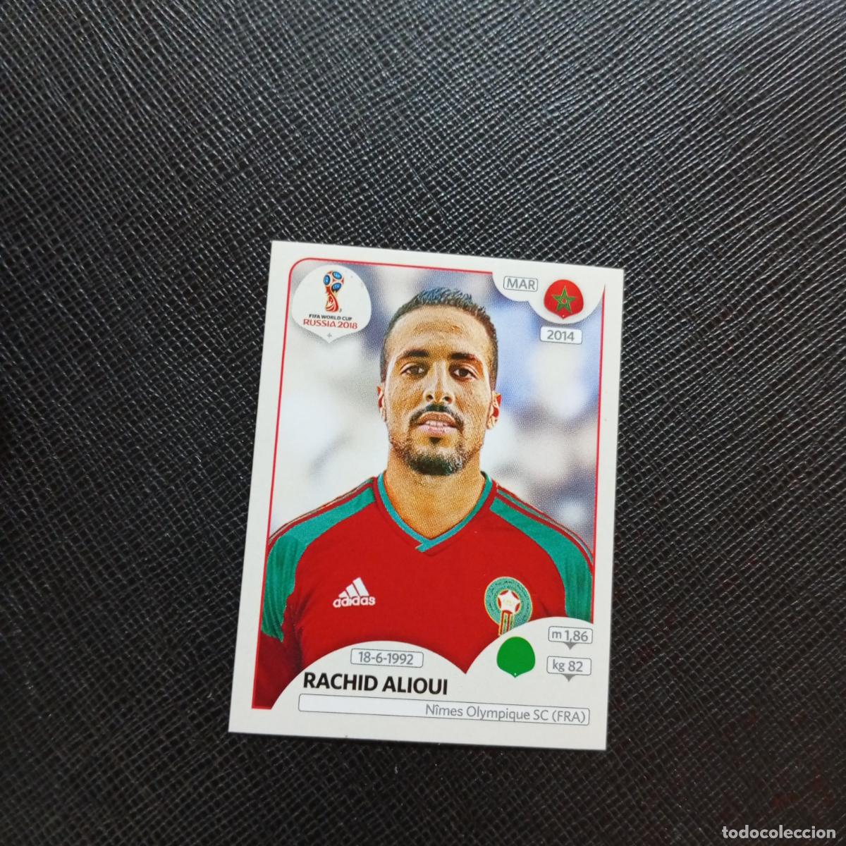 Cromos de Futebol: 169 RACHID ALIOUI MARRUECOS PANINI MUNDIAL RUSIA 2018 CROMO FUTBOL 18 - SIN PEGAR - CJ2 .