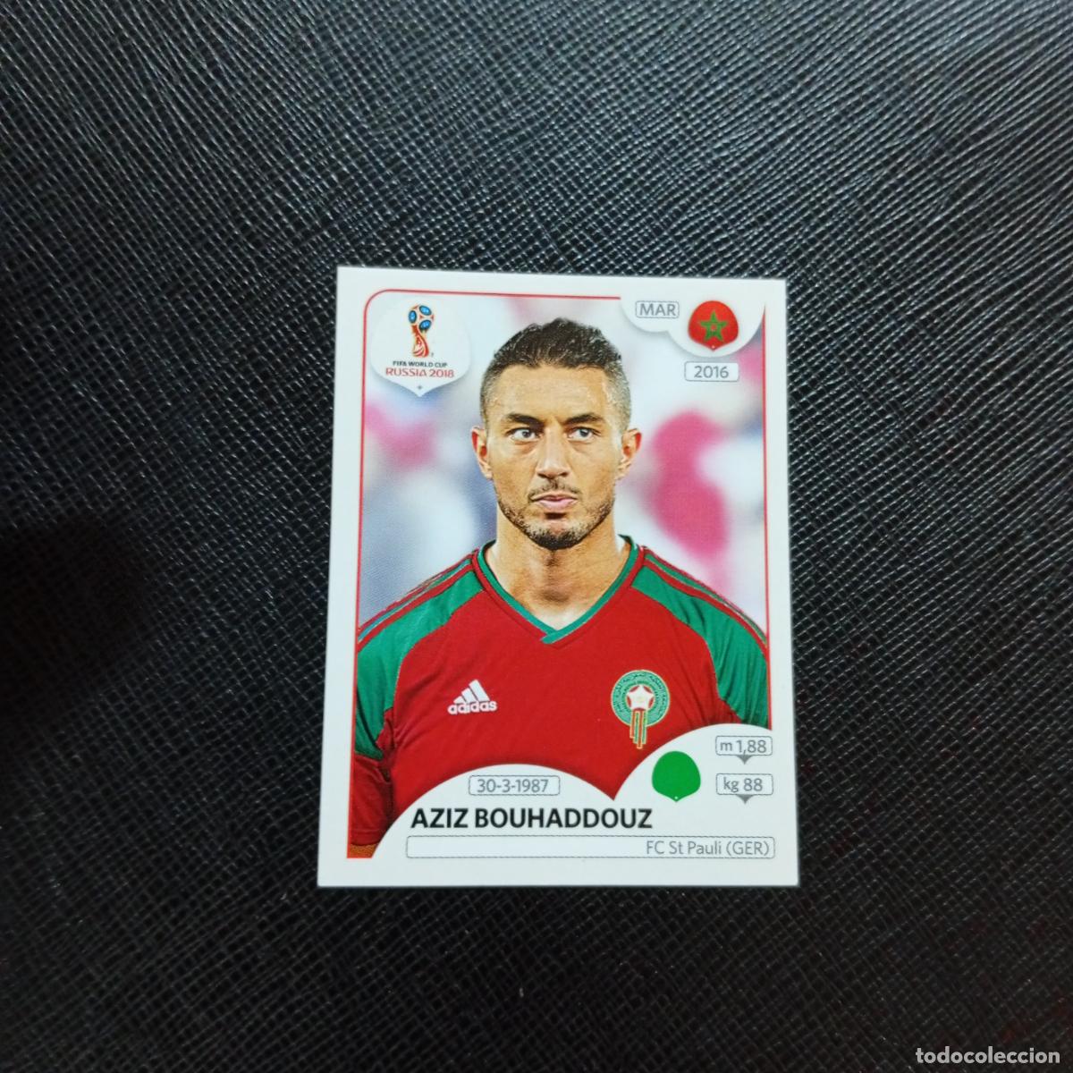 Cromos de Futebol: 170 AZIZ BOUHADDOUZ MARRUECOS PANINI MUNDIAL RUSIA 2018 CROMO FUTBOL 18 - SIN PEGAR - CJ2 .