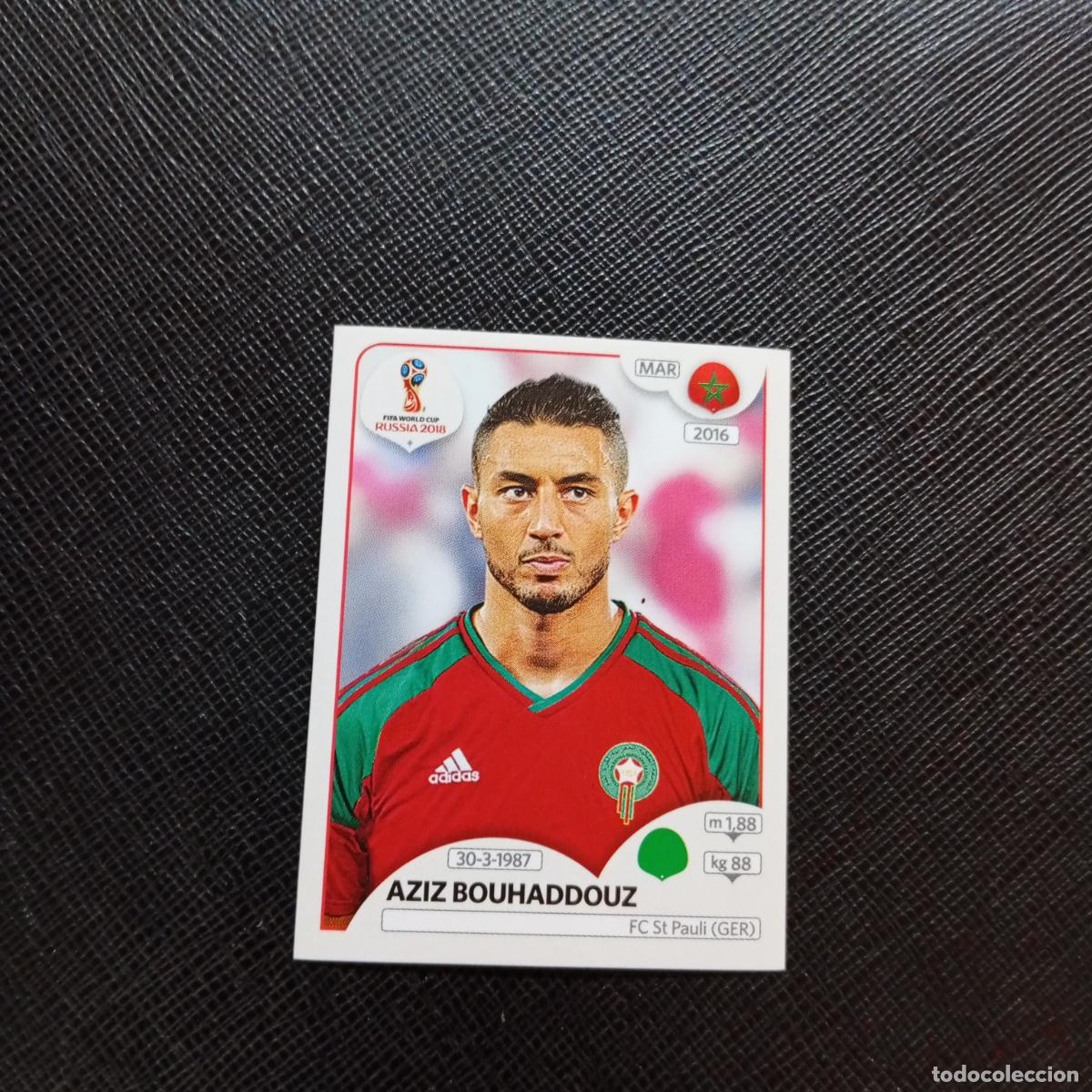Cromos de Futebol: 170 AZIZ BOUHADDOUZ MARRUECOS PANINI MUNDIAL RUSIA 2018 CROMO FUTBOL 18 - SIN PEGAR - CJ2 ..