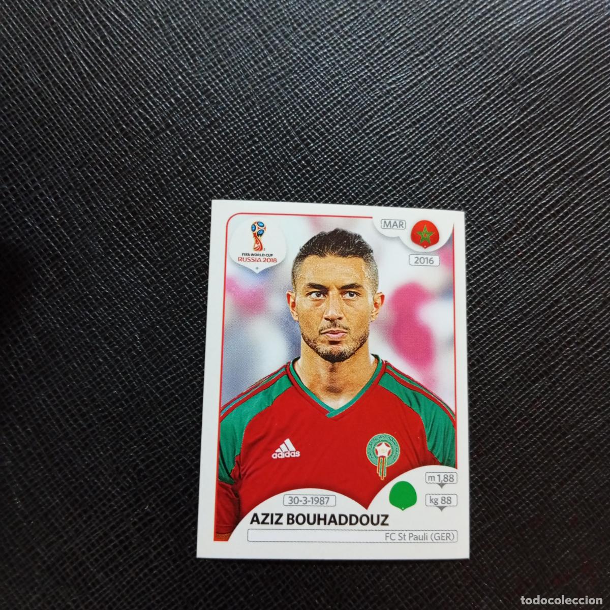 Cromos de Futebol: 170 AZIZ BOUHADDOUZ MARRUECOS PANINI MUNDIAL RUSIA 2018 CROMO FUTBOL 18 - SIN PEGAR - CJ2 ...