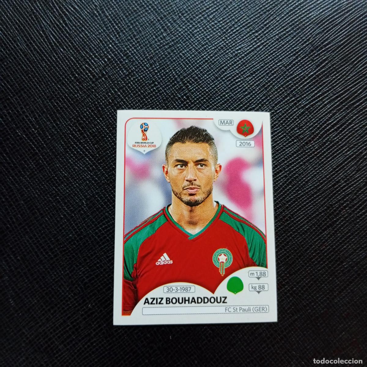 Cromos de Futebol: 170 AZIZ BOUHADDOUZ MARRUECOS PANINI MUNDIAL RUSIA 2018 CROMO FUTBOL 18 - SIN PEGAR - CJ2 ...