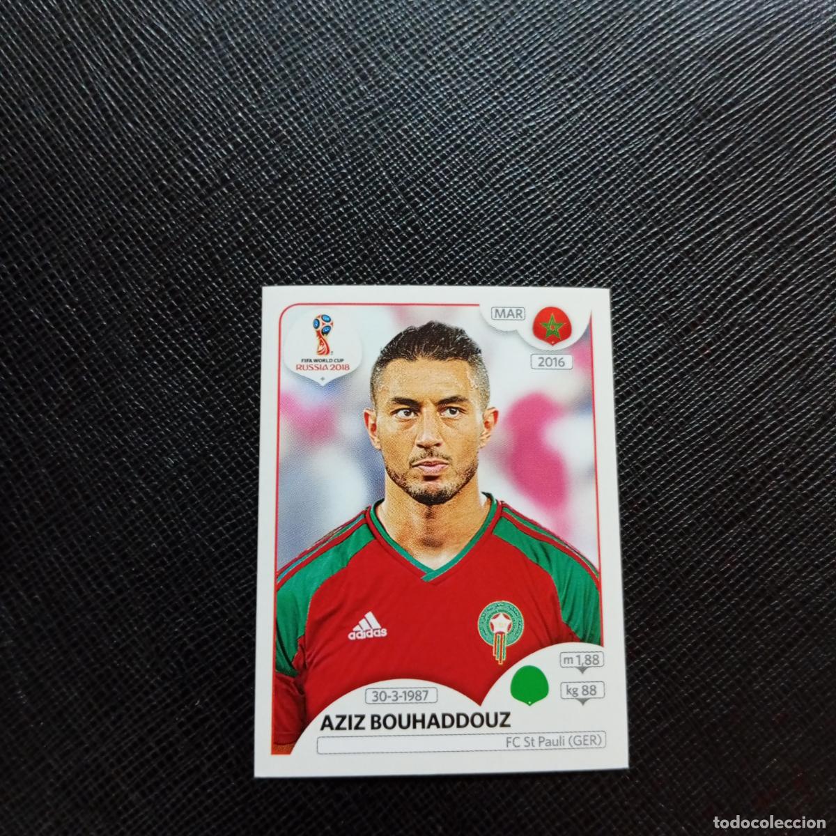 Cromos de Futebol: 170 AZIZ BOUHADDOUZ MARRUECOS PANINI MUNDIAL RUSIA 2018 CROMO FUTBOL 18 - SIN PEGAR - CJ2 ....