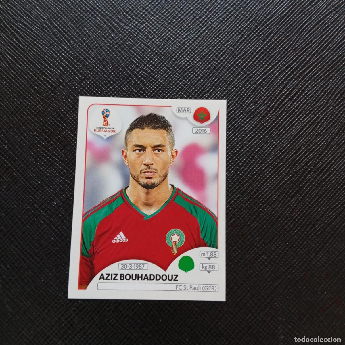 Cromos de Futebol: 170 AZIZ BOUHADDOUZ MARRUECOS PANINI MUNDIAL RUSIA 2018 CROMO FUTBOL 18 - SIN PEGAR - CJ2 ....