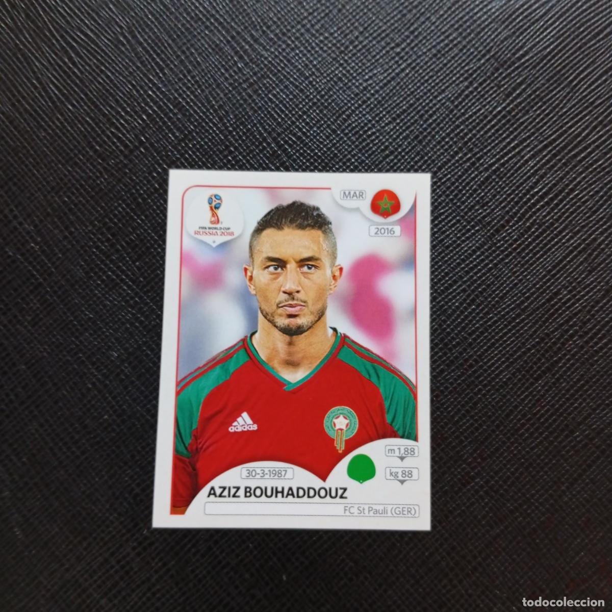 Cromos de Futebol: 170 AZIZ BOUHADDOUZ MARRUECOS PANINI MUNDIAL RUSIA 2018 CROMO FUTBOL 18 - SIN PEGAR - CJ2 ....