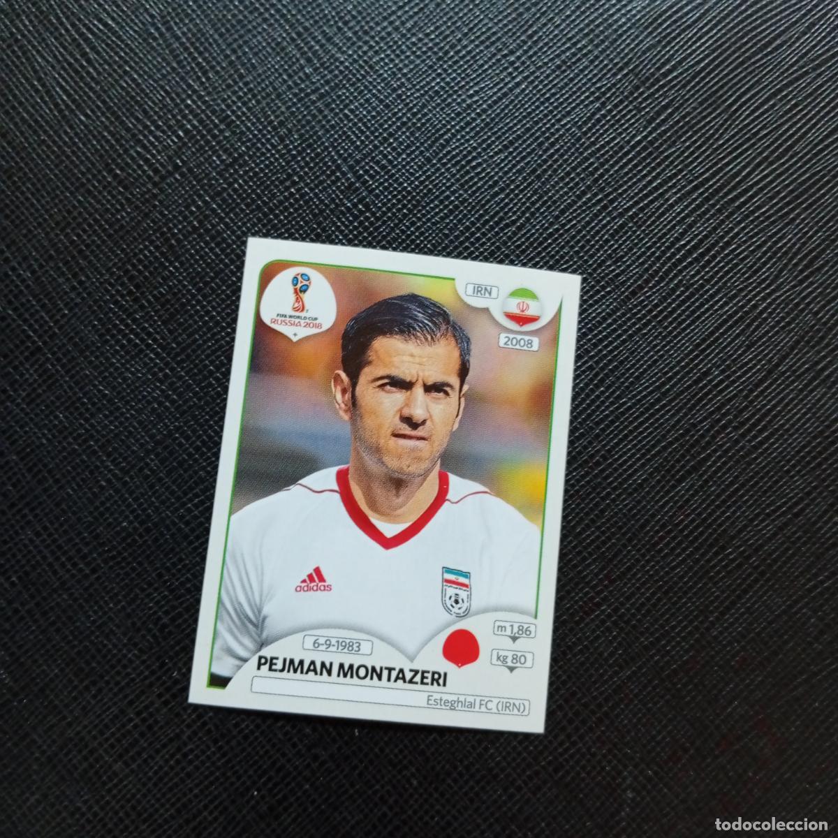 Fu&szlig;ball-Sticker: 175 PEJMAN MONTAZERI IRAN PANINI MUNDIAL RUSIA 2018 CROMO FUTBOL 18 - SIN PEGAR - CJ2 .