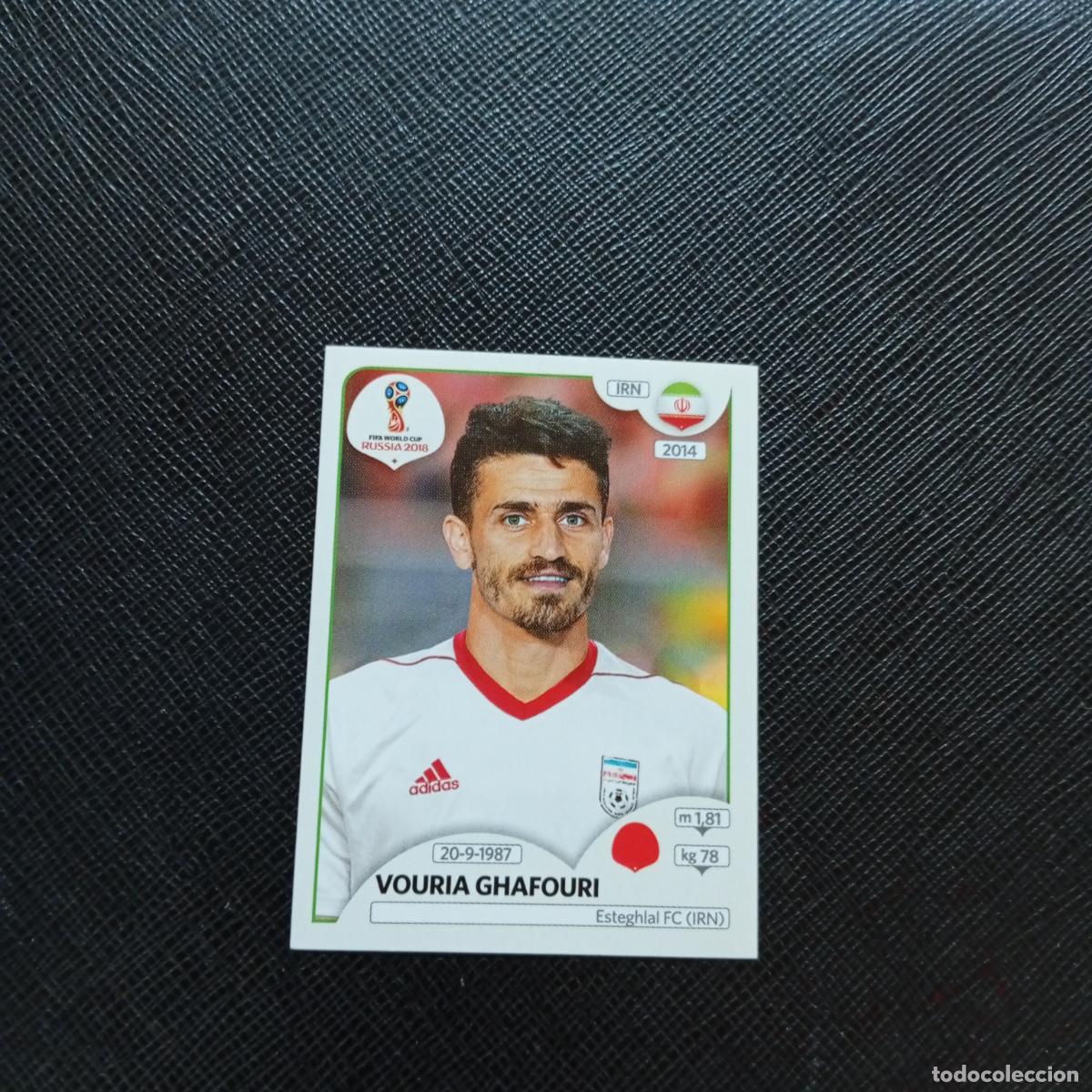 Fu&szlig;ball-Sticker: 176 VOURIA GHAFOURI IRAN PANINI MUNDIAL RUSIA 2018 CROMO FUTBOL 18 - SIN PEGAR - CJ2