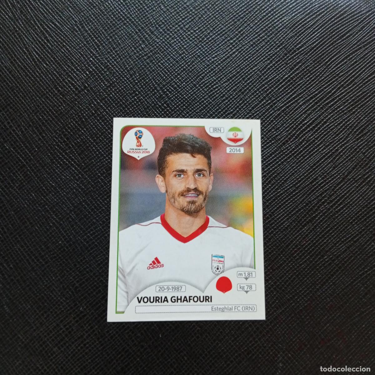Fu&szlig;ball-Sticker: 176 VOURIA GHAFOURI IRAN PANINI MUNDIAL RUSIA 2018 CROMO FUTBOL 18 - SIN PEGAR - CJ2