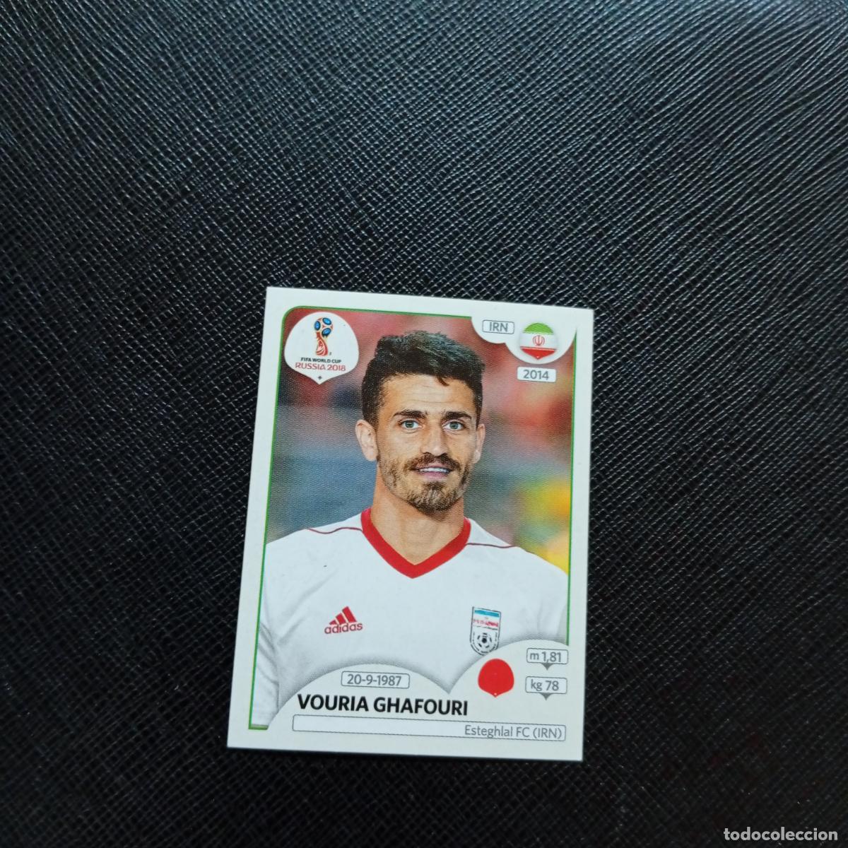 Fu&szlig;ball-Sticker: 176 VOURIA GHAFOURI IRAN PANINI MUNDIAL RUSIA 2018 CROMO FUTBOL 18 - SIN PEGAR - CJ2 .
