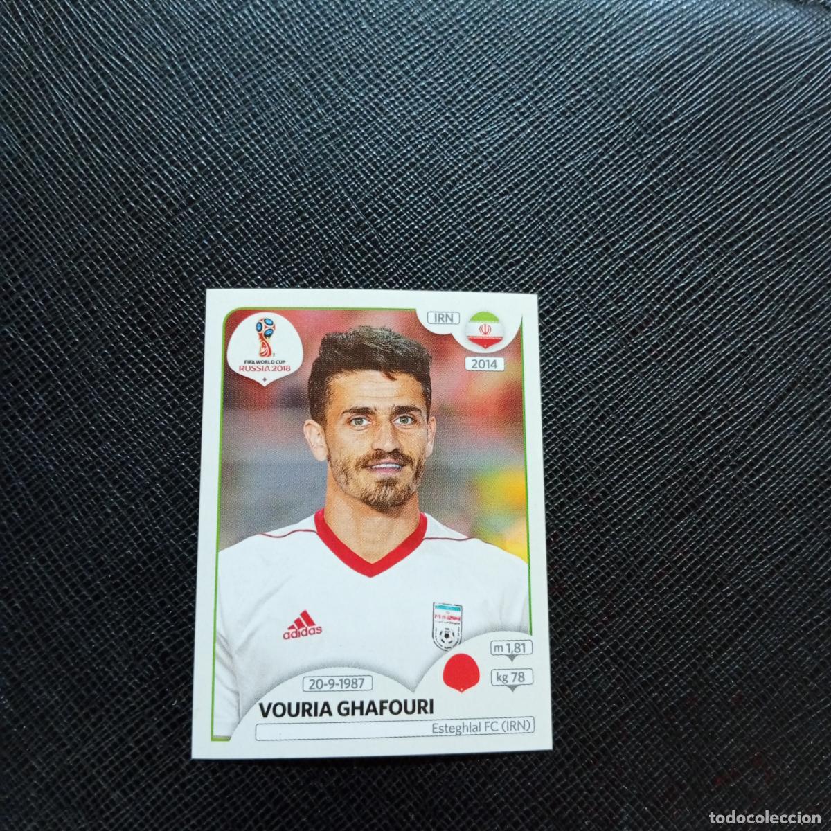 Fu&szlig;ball-Sticker: 176 VOURIA GHAFOURI IRAN PANINI MUNDIAL RUSIA 2018 CROMO FUTBOL 18 - SIN PEGAR - CJ2 ..