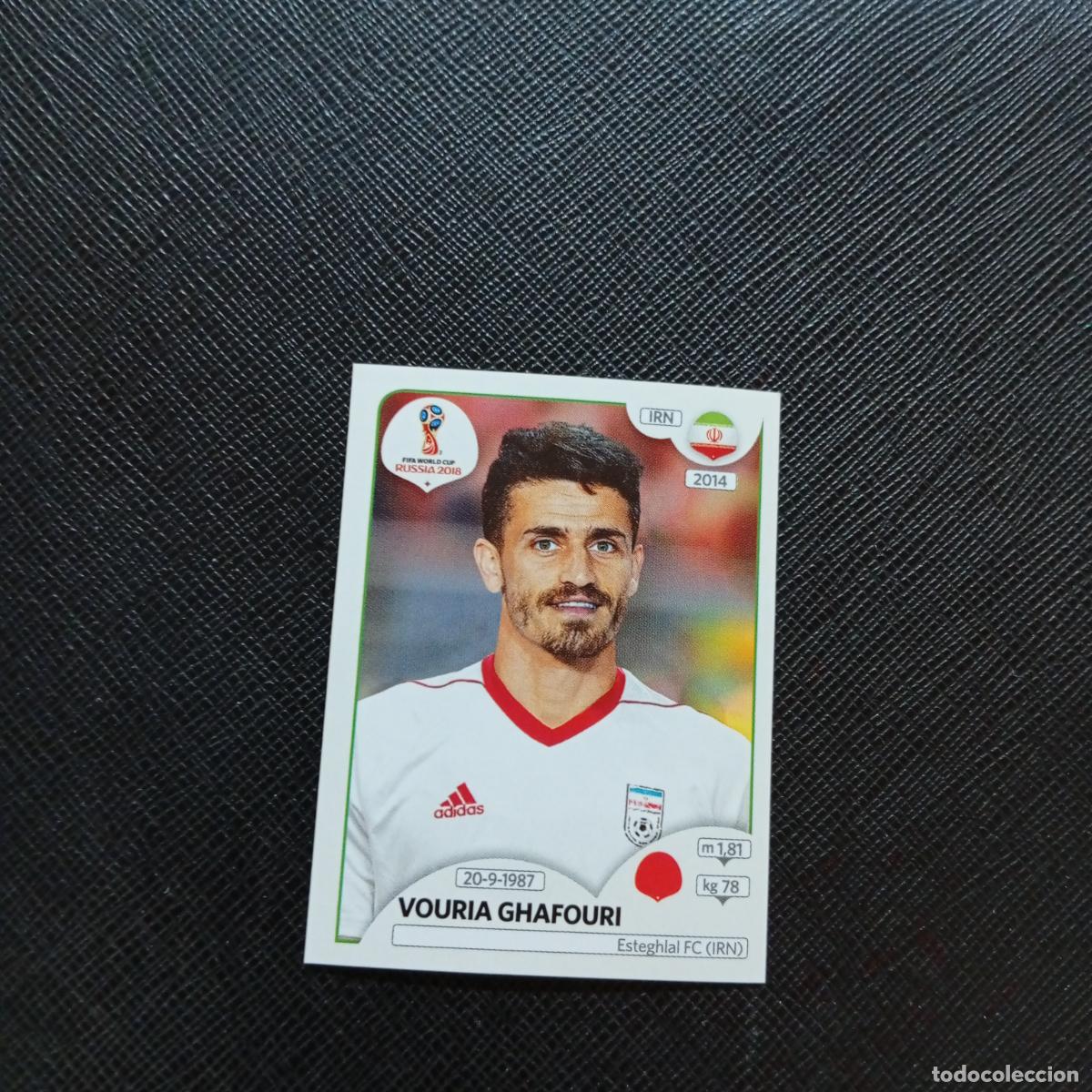 Figurine di Calcio: 176 VOURIA GHAFOURI IRAN PANINI MUNDIAL RUSIA 2018 CROMO FUTBOL 18 - SIN PEGAR - CJ2 ..