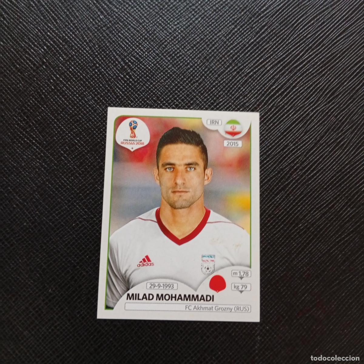 Cromos de f&uacute;tbol: 178 MILAD MOHAMMADI IRAN PANINI MUNDIAL RUSIA 2018 CROMO FUTBOL 18 - SIN PEGAR - CJ2