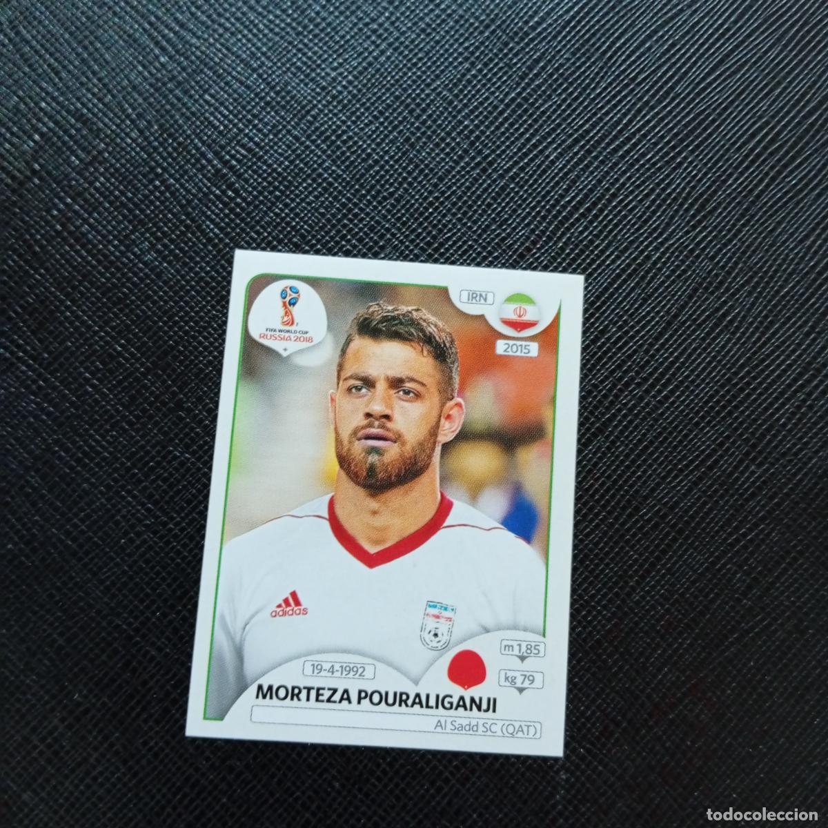 Cromos de f&uacute;tbol: 179 MORTEZA POURALIGANJI IRAN PANINI MUNDIAL RUSIA 2018 CROMO FUTBOL 18 - SIN PEGAR - CJ2
