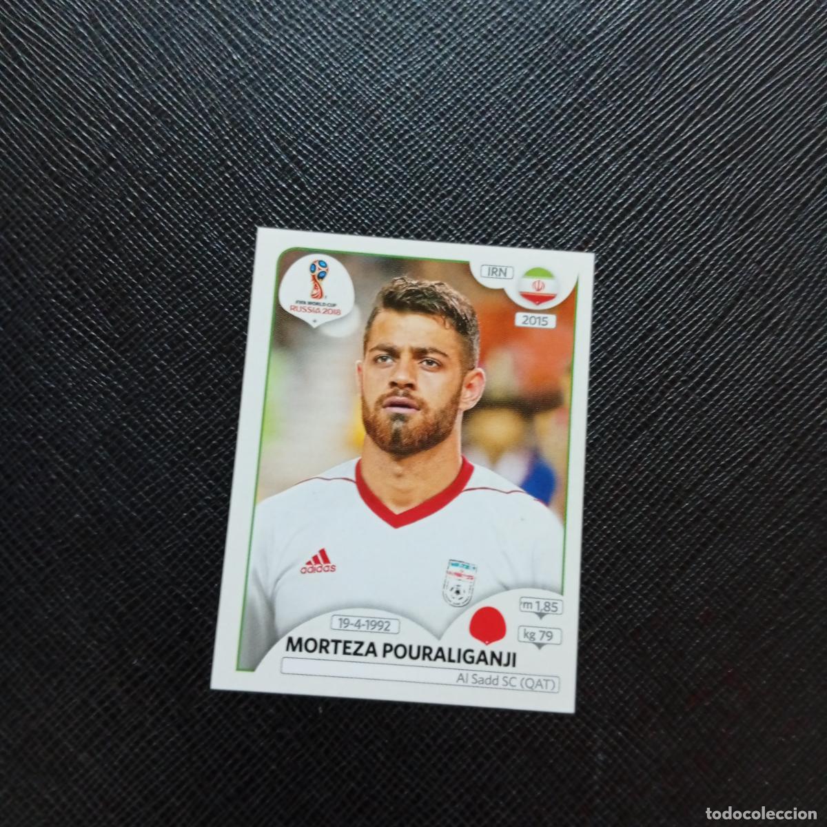 Cromos de f&uacute;tbol: 179 MORTEZA POURALIGANJI IRAN PANINI MUNDIAL RUSIA 2018 CROMO FUTBOL 18 - SIN PEGAR - CJ2 .