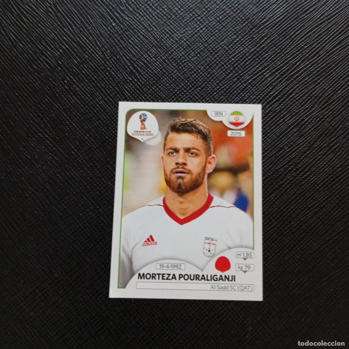Cromos de f&uacute;tbol: 179 MORTEZA POURALIGANJI IRAN PANINI MUNDIAL RUSIA 2018 CROMO FUTBOL 18 - SIN PEGAR - CJ2 ..
