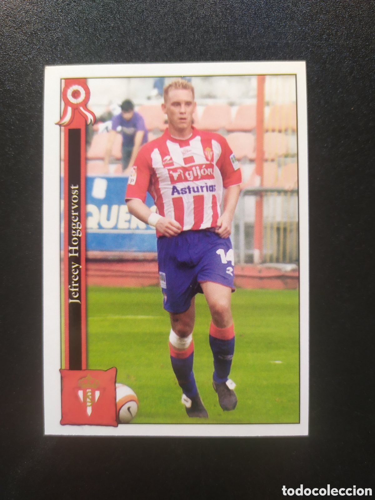 Cromos de f&uacute;tbol: Mundicromo fichas Liga 2005 2006 05 06 Jeffrey n&deg; 851 Sporting Gij&oacute;n