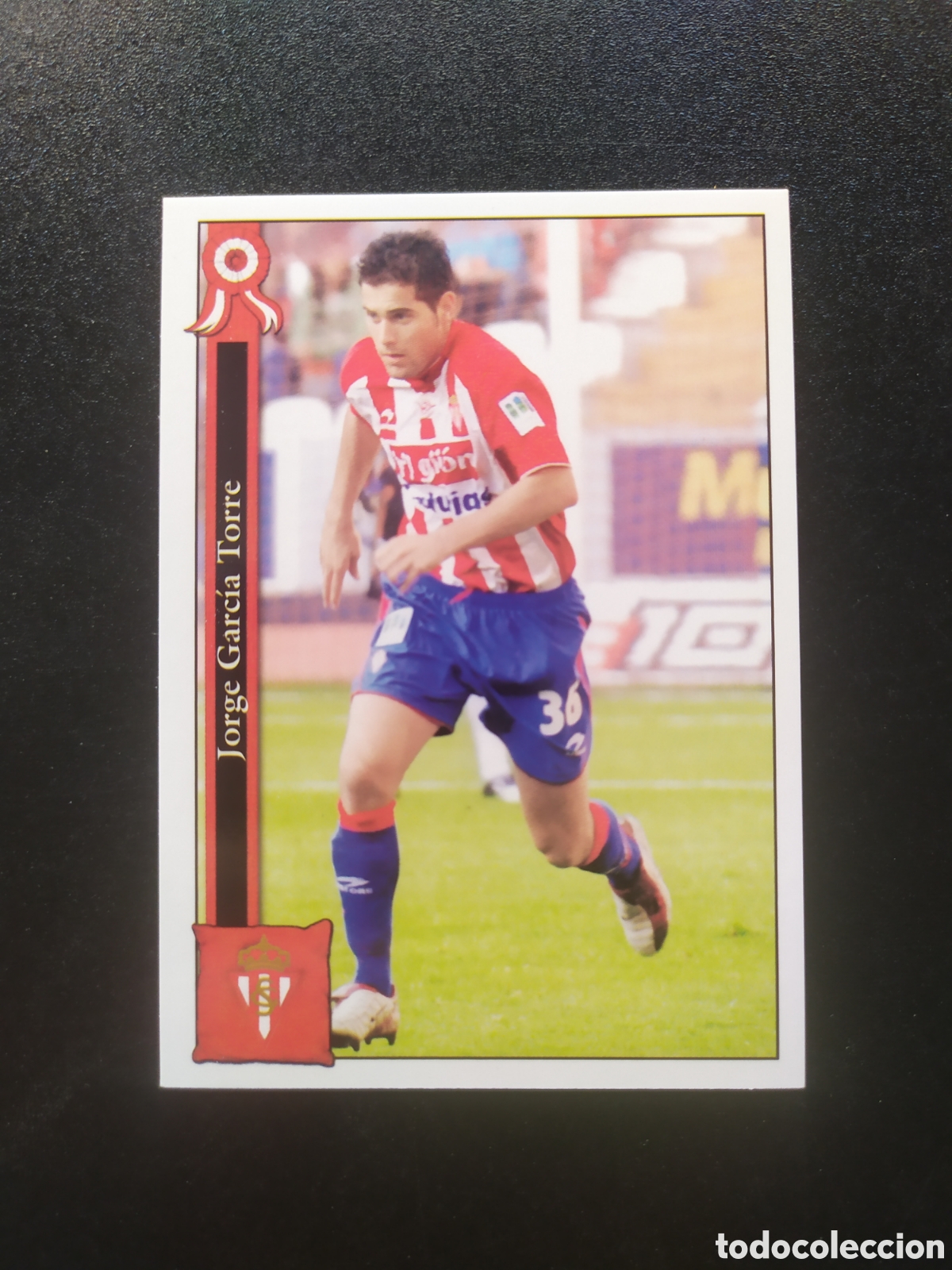Cromos de f&uacute;tbol: Mundicromo fichas Liga 2005 2006 05 06 Jorge n&deg; 852 Sporting Gij&oacute;n