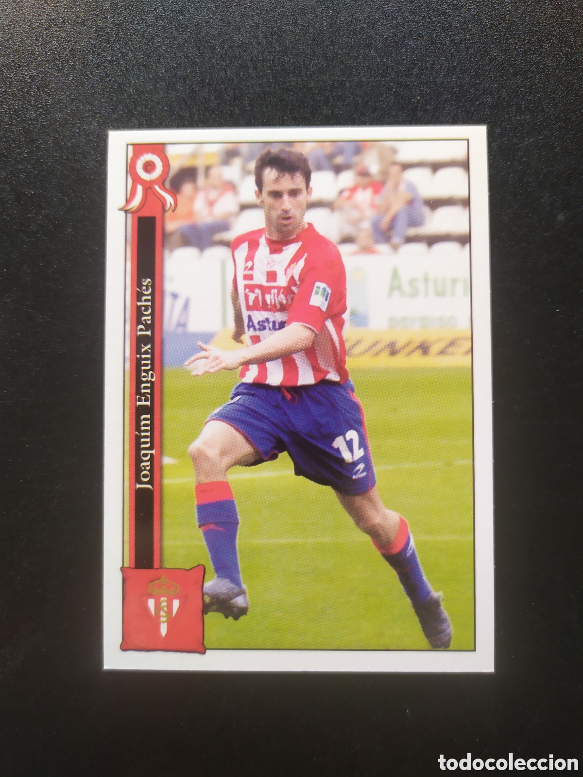 Cromos de f&uacute;tbol: Mundicromo fichas Liga 2005 2006 05 06 Enguix n&deg; 856 Sporting Gij&oacute;n