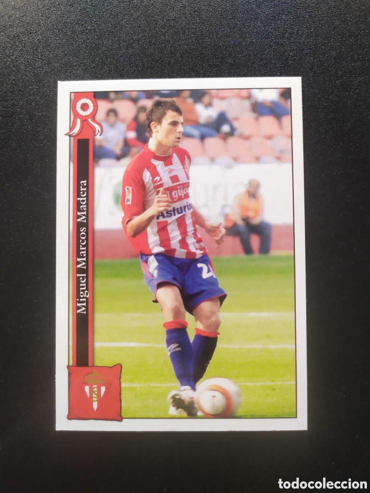 Cromos de f&uacute;tbol: Mundicromo fichas Liga 2005 2006 05 06 Michel n&deg; 860 Sporting Gij&oacute;n
