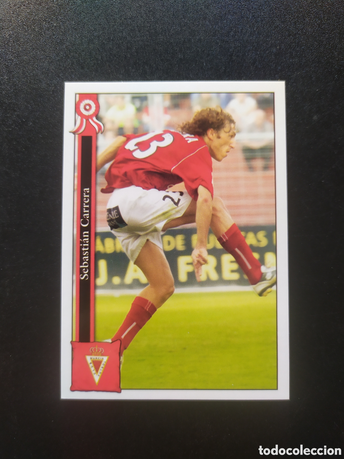 Cromos de f&uacute;tbol: Mundicromo fichas Liga 2005 2006 05 06 Carrera n&deg; 872 Real Murcia