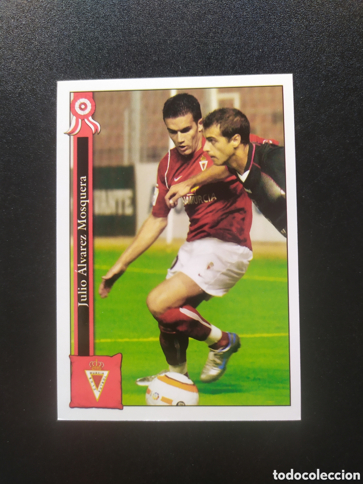 Cromos de f&uacute;tbol: Mundicromo fichas Liga 2005 2006 05 06 Julio &Aacute;lvarez n&deg; 873 Real Murcia