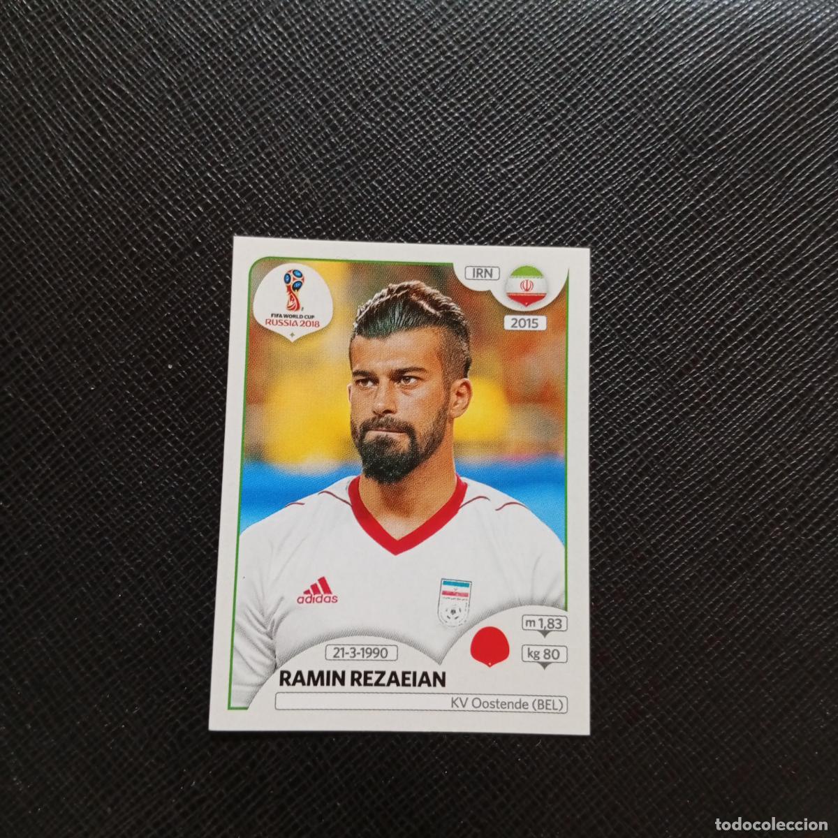 Cromos de f&uacute;tbol: 180 RAMIN REZAEIAN IRAN PANINI MUNDIAL RUSIA 2018 CROMO FUTBOL 18 - SIN PEGAR - CJ2 ..