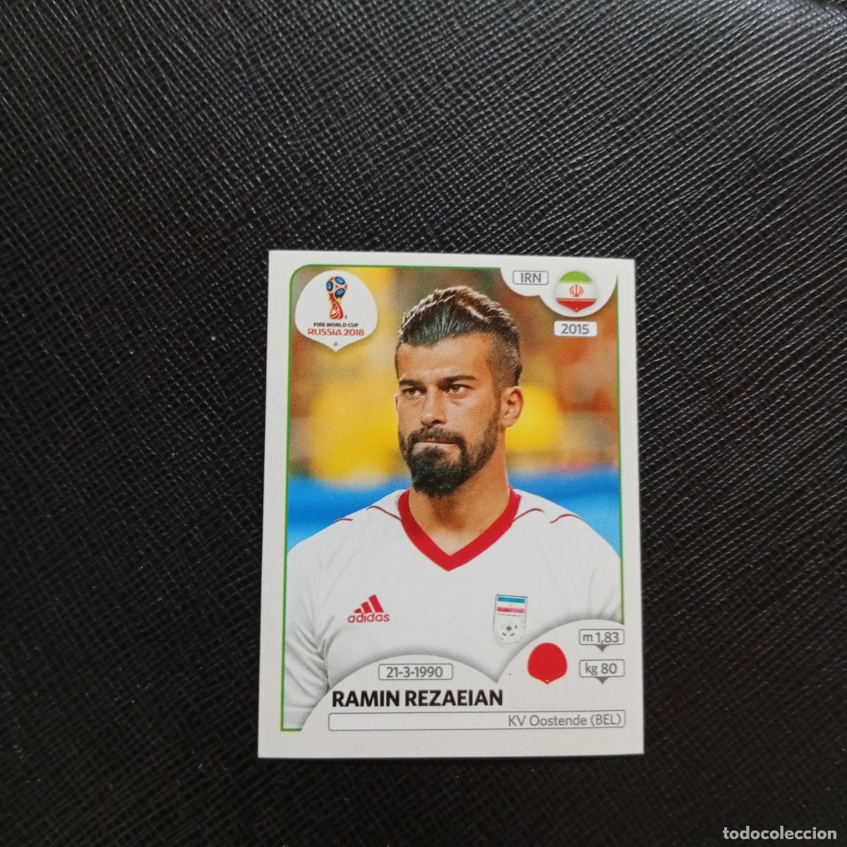 Cromos de f&uacute;tbol: 180 RAMIN REZAEIAN IRAN PANINI MUNDIAL RUSIA 2018 CROMO FUTBOL 18 - SIN PEGAR - CJ2