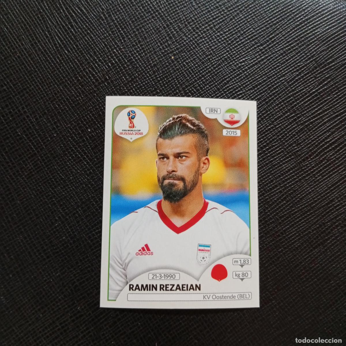 Cromos de f&uacute;tbol: 180 RAMIN REZAEIAN IRAN PANINI MUNDIAL RUSIA 2018 CROMO FUTBOL 18 - SIN PEGAR - CJ2 .