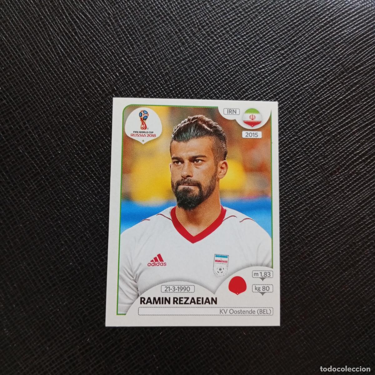 Cromos de f&uacute;tbol: 180 RAMIN REZAEIAN IRAN PANINI MUNDIAL RUSIA 2018 CROMO FUTBOL 18 - SIN PEGAR - CJ2 ..